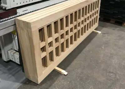 Gelænder til Ansgar Kirketårn ifm. renovering - Søgaard tømrer og snedker