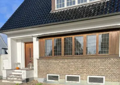 Forsatsramme med termoglas i ét stykke - Søgaard tømrer og snedker