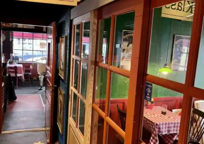 Skydedør på Lørups Vinstue - Søgaard tømrer og snedker