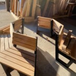 Havebænk på specialmål - Søgaard tømrer og snedker