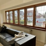 Forsatsramme med termoglas i ét stykke renovering Søgaard tømrer og snedker