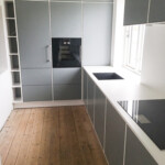 Montering af køkken Køkken-alrum Køkken Montering Bryggers Renovering Ombygning Totalentreprise Søgaard tømrer og snedker