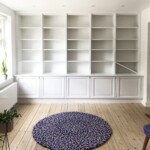 Specialbygget reol Specialmål Snedkeri Customdesign Søgaard tømrer og snedker